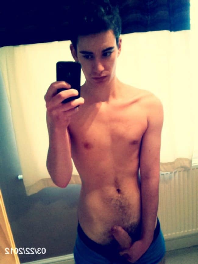 Boy Showing Cock