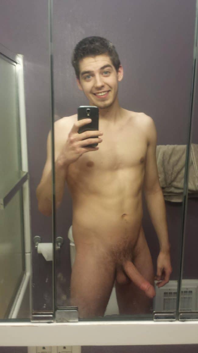 Hung Nude Man