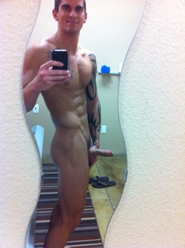 Nude Mirror Selfie