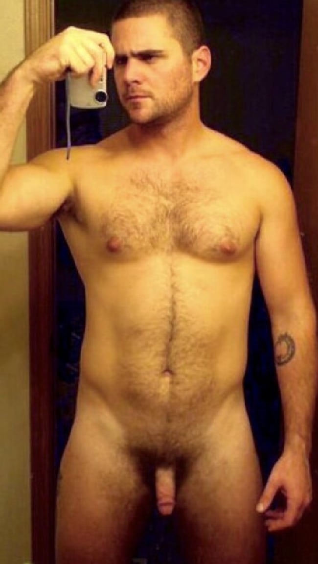 Flaccid Hairy Cum Nude Men